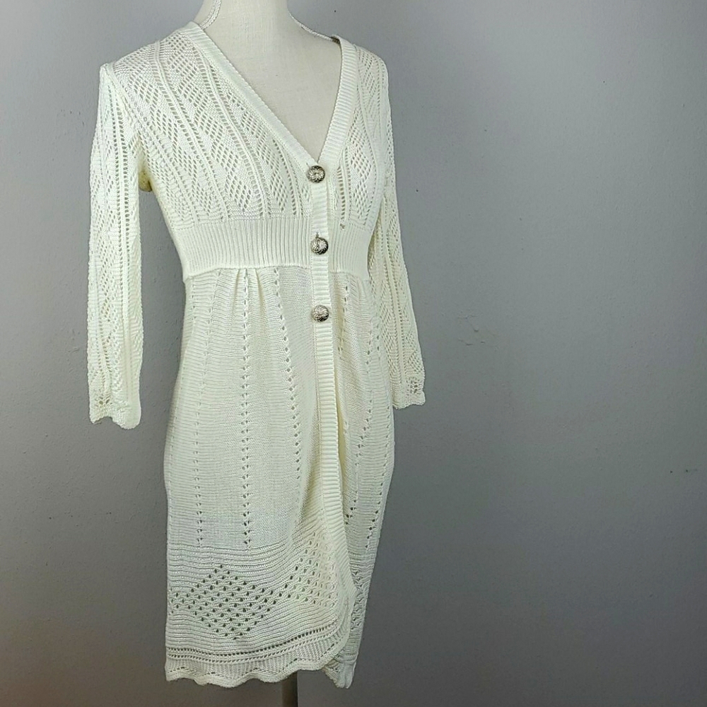 Crochet Cardigan Duster